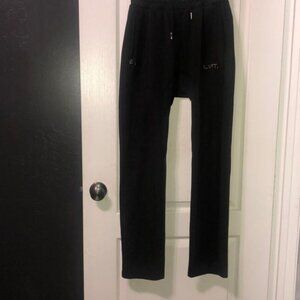 LVFT men’s black soft sweatpants gently used size M
